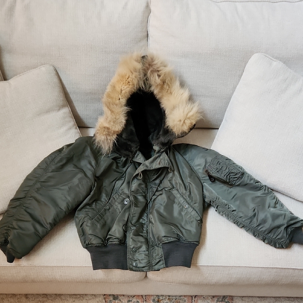 Alpha Industries Air Crew Jacket in Green